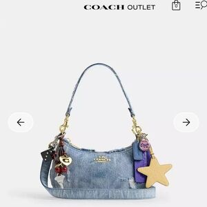 Coach Teri Loved Denim NWT
